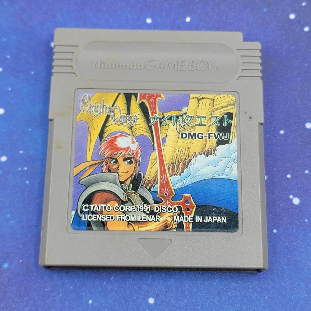 Knight Quest (Nintendo GameBoy) JAPANESE Video Game 0257